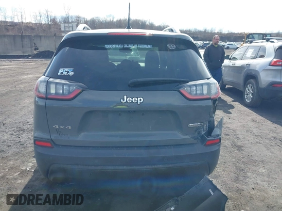 2021 Jeep Cherokee Altitude with VIN 1C4PJMLB4MD166407, listed as a IAAI auction lot 41648968 with 59,680 mi miles. Bid and sale history available at carsss.com. Image 16.