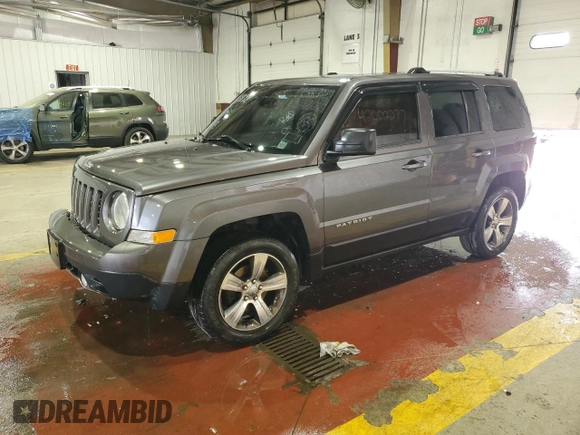 2016 Jeep Patriot High Altitude with VIN 1C4NJRFB9GD673033, listed as a Copart auction lot 55626325 with 152,053 mi miles and Salvage title. Bid and sale history available at DreamBid. Image 1.