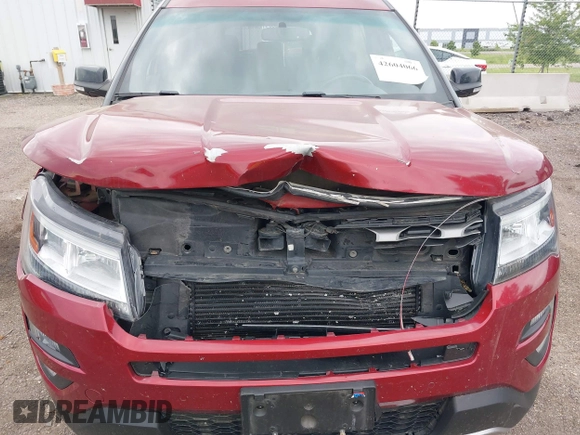 2017 Ford Explorer XLT z VIN 1FM5K8DH1HGC20051, wystawiony jako IAAI lot #42604066 z przebiegiem 119 319 mil mil oraz . Historia ofert i sprzedaży dostępna na DreamBid. Obrazek 6.
