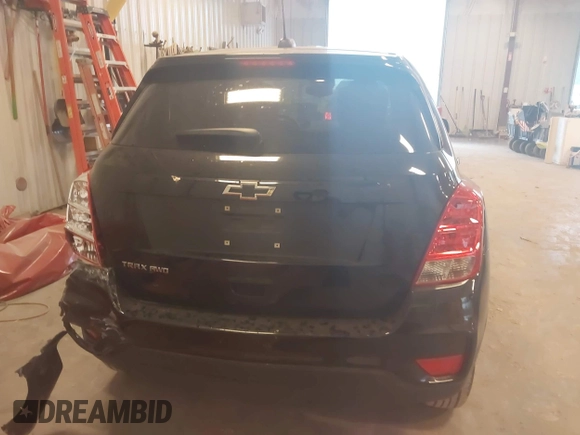 2020 Chevrolet Trax LS with VIN 3GNCJNSB8LL121704, listed as a IAAI auction lot 42418873 with 53,396 mi miles and . Bid and sale history available at DreamBid. Image 16.