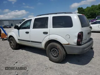 2006 Dodge Durango SXT with VIN 1D4HB38N06F120775, listed as a Copart auction lot 56204195 with 224,030 mi miles and Salvage title. Bid and sale history available at DreamBid. Image 2.