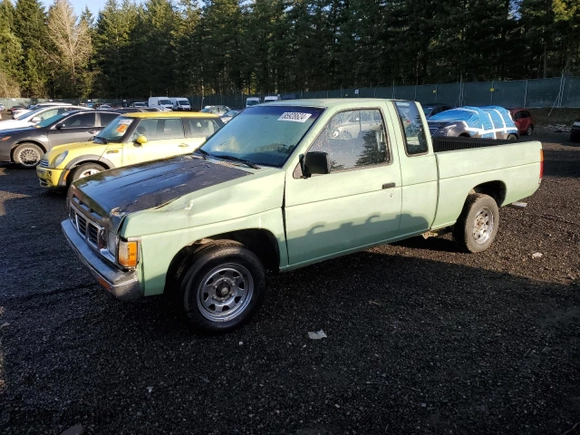 1989 Nissan Hardbody King Cab 2WD with VIN 1N6ND16S1KC396897, listed as a Copart auction lot 85928624 with NaN miles and Salvage Title. Bid and sale history available at carsss.com. Image 1.