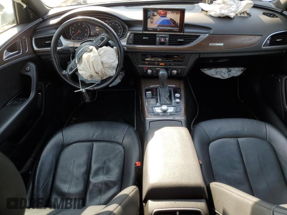 2016 Audi A6 2.0T Premium Plus with VIN WAUGFAFC9GN073866, listed as a Copart auction lot 48656645 with 155,461 mi miles and Salvage Title. Bid and sale history available at carsss.com. Image 8.
