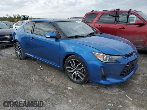 2016 Scion tC with VIN JTKJF5C71GJ014138, listed as a Copart auction lot 52180984 with 71,502 mi miles and Salvage Title. Bid and sale history available at carsss.com. Image 4.