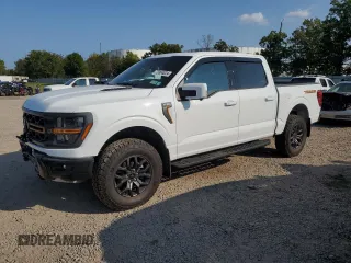 2024 Ford F-150 with VIN 1FTFW4L82RFA68991, listed as a Copart auction lot 72004024 with 2,918 mi miles and Salvage title. Bid and sale history available at DreamBid. Image 1.