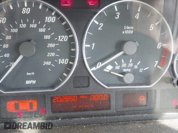 2001 BMW 3 Series 330Ci with VIN WBABS53411JU81299, listed as a IAAI auction lot 42062965 with 202,850 mi miles and . Bid and sale history available at DreamBid. Image 15.