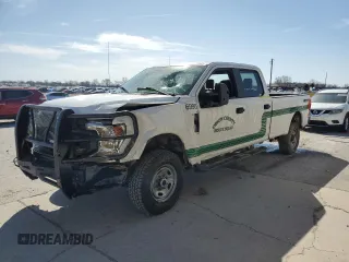 2021 Ford Super Duty F-250 SRW XL with VIN 1FT7W2B67MEC70278, listed as a Copart auction lot 48143565 with 0 mi miles and Salvage Title. Bid and sale history available at carsss.com. Image 1.