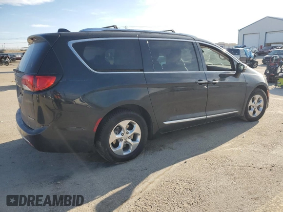 2018 Chrysler Pacifica Hybrid Limited with VIN 2C4RC1N7XJR230386, listed as a Copart auction lot 47252655 with 99,109 mi miles and Salvage title. Bid and sale history available at DreamBid. Image 3.