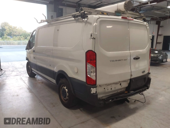 2020 Ford Transit Cargo with VIN 1FTBR1Y81LKA19650, listed as a IAAI auction lot 42727232 with 103,676 mi miles and . Bid and sale history available at DreamBid. Image 3.