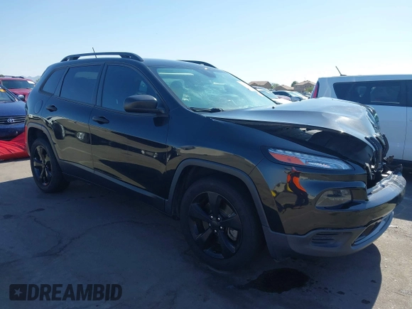 2016 Jeep Cherokee Altitude with VIN 1C4PJLAB2GW329397, listed as a IAAI auction lot 42294033 with 96,812 mi miles and . Bid and sale history available at DreamBid. Image 1.