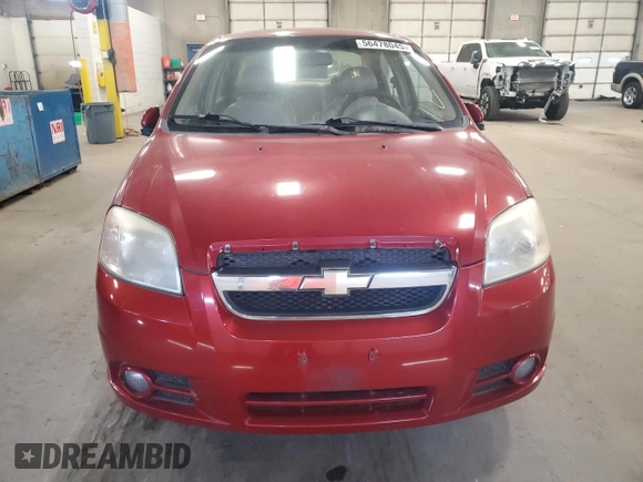 2008 Chevrolet Aveo LT с VIN KL1TG56618B001277, выставлен на аукционе Copart как лот 56478045 с пробегом 128 574 миль миль и Чистый • Clean title. История ставок и продаж доступна на DreamBid. Изображение 5.