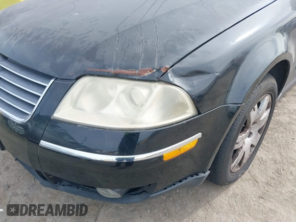 2005 Volkswagen Passat GLS with VIN WVWAD63B95P043100, listed as a IAAI auction lot 41576878 with 138,555 mi miles and . Bid and sale history available at DreamBid. Image 6.