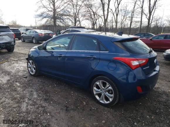 2014 Hyundai Elantra GT with VIN KMHD35LHXEU195740, listed as a Copart auction lot 87057324 with 56,010 mi miles and Clean Title. Bid and sale history available at carsss.com. Image 2.