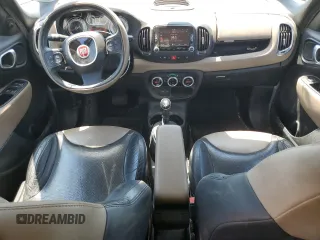 2014 FIAT 500L Lounge with VIN ZFBCFACHXEZ008504, listed as a Copart auction lot 64678195 with 98,957 mi miles and Salvage title. Bid and sale history available at DreamBid. Image 8.