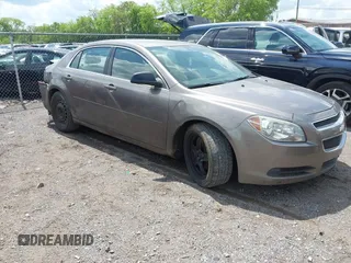 2012 Chevrolet Malibu 1LS with VIN 1G1ZB5E08CF154442, listed as a IAAI auction lot 42091369 with 248,089 mi miles and . Bid and sale history available at DreamBid. Image 1.