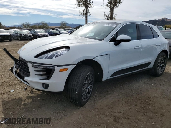 2016 Porsche Macan S with VIN WP1AB2A56GLB41649, listed as a Copart auction lot 81804904 with 76,135 mi miles and Salvage title. Bid and sale history available at DreamBid. Image 1.