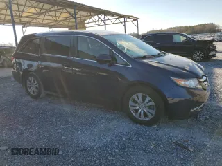 2017 Honda Odyssey SE with VIN 5FNRL5H36HB025430, listed as a Copart auction lot 87641025 with 123,258 mi miles and Salvage Title. Bid and sale history available at carsss.com. Image 4.