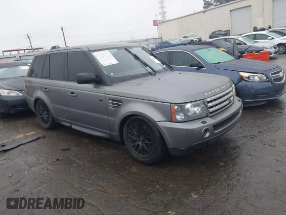 2007 Land Rover Range Rover Sport SC with VIN SALSH23457A118876, listed as a IAAI auction lot 41538524 with 262,495 mi miles and . Bid and sale history available at DreamBid. Image 1.