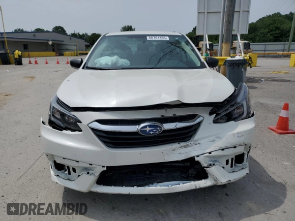 2022 Subaru Legacy with VIN 4S3BWAB63N3026399, listed as a Copart auction lot 60761355 with Not provided miles and Salvage title. Bid and sale history available at DreamBid. Image 5.