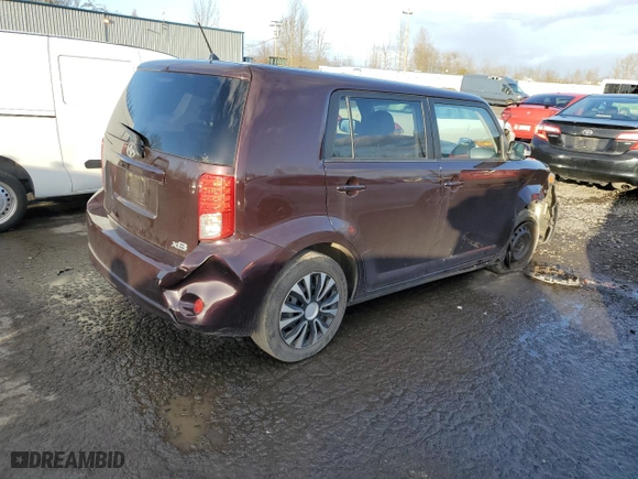 2014 Scion xB with VIN JTLZE4FE4EJ062462, listed as a Copart auction lot 46700605 with 169,420 mi miles and Salvage Title. Bid and sale history available at carsss.com. Image 3.