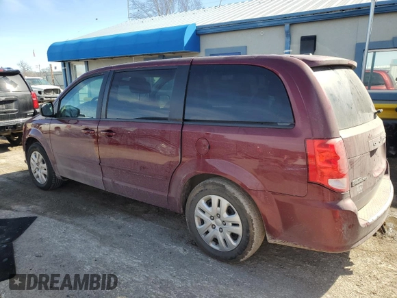 2017 Dodge Grand Caravan SE z VIN 2C4RDGBG8HR780460, wystawiony jako Copart lot #46663825 z przebiegiem 90 157 mil mil oraz Szkody całkowita. Historia ofert i sprzedaży dostępna na DreamBid. Obrazek 2.