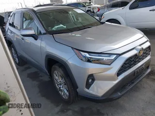 2023 Toyota RAV4 XLE Premium with VIN 2T3C1RFV0PW298704, listed as a IAAI auction lot 42551598 with 5,836 mi miles and . Bid and sale history available at DreamBid. Image 1.