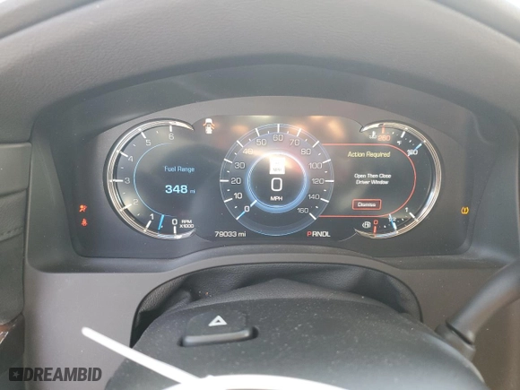 2018 Cadillac Escalade Luxury with VIN 1GYS4BKJ7JR177506, listed as a Copart auction lot 43698835 with 79,033 mi miles and Salvage Title. Bid and sale history available at carsss.com. Image 9.