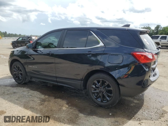 2021 Chevrolet Equinox LT with VIN 3GNAXKEV8MS142635, listed as a Copart auction lot 60846595 with 86,713 mi miles and Salvage title. Bid and sale history available at DreamBid. Image 2.