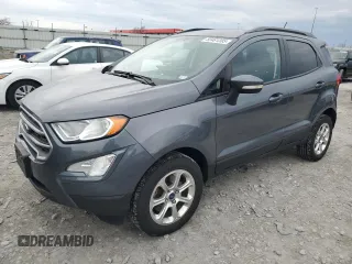2019 Ford EcoSport SE with VIN MAJ6S3GL2KC290142, listed as a Copart auction lot 50461385 with 79,278 mi miles and Clean Title. Bid and sale history available at carsss.com. Image 1.
