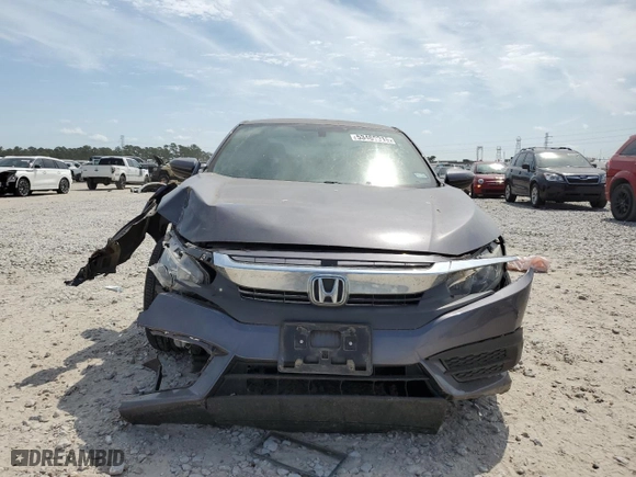 2018 Honda Civic Coupe LX with VIN 2HGFC4B50JH305689, listed as a Copart auction lot 53469915 with 44,375 mi miles and Clean Title. Bid and sale history available at carsss.com. Image 5.