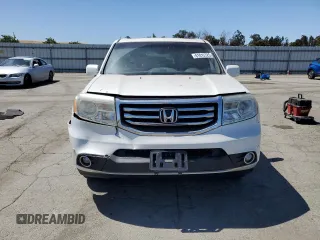 2013 Honda Pilot Touring with VIN 5FNYF4H95DB016049, listed as a Copart auction lot 61012725 with 104,252 mi miles and Salvage title. Bid and sale history available at DreamBid. Image 5.