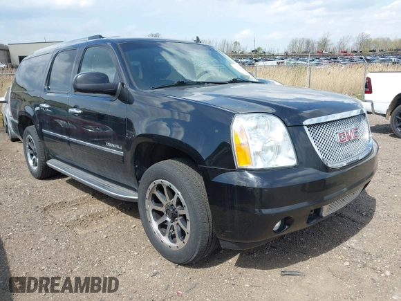 2013 GMC Yukon XL Denali with VIN 1GKS2MEF8DR350974, listed as a IAAI auction lot 42157560 with 285,848 mi miles and . Bid and sale history available at DreamBid. Image 1.