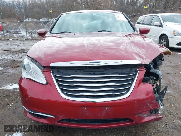 2012 Chrysler 200 Touring with VIN 1C3CCBBG4CN151574, listed as a IAAI auction lot 41796727 with 100,784 mi miles. Bid and sale history available at carsss.com. Image 12.