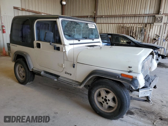1995 Jeep Wrangler with VIN 1J4FY29SXSP309742, listed as a Copart auction lot 82399484 with 167,866 mi miles and Salvage Title. Bid and sale history available at carsss.com. Image 4.
