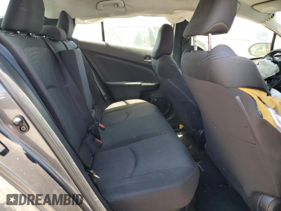 2017 Toyota Prius Two with VIN JTDKBRFU6H3579703, listed as a Copart auction lot 59566345 with 238,380 mi miles and Salvage title. Bid and sale history available at DreamBid. Image 10.