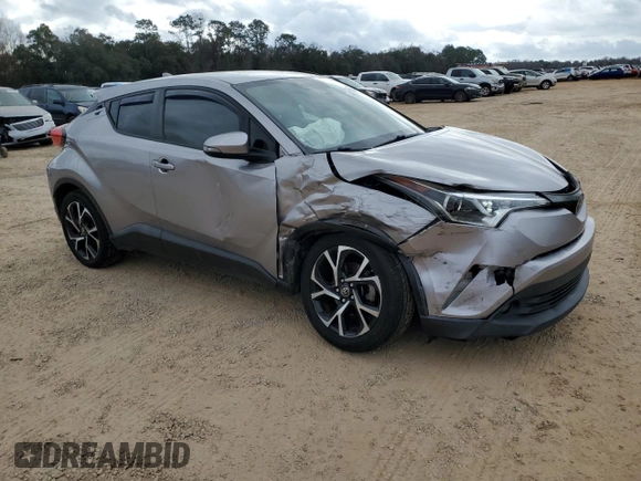 2018 Toyota C-HR XLE with VIN NMTKHMBX2JR038281, listed as a Copart auction lot 44198055 with 175,076 mi miles and Non Repairable. Bid and sale history available at carsss.com. Image 4.