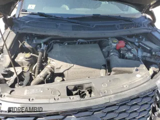 2019 Ford Explorer Sport with VIN 1FM5K8GT0KGB32227, listed as a Copart auction lot 56478445 with 39,980 mi miles and Salvage title. Bid and sale history available at DreamBid. Image 12.