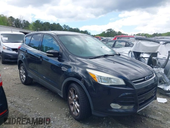 2013 Ford Escape SEL with VIN 1FMCU0H97DUC94687, listed as a IAAI auction lot 42024797 with 207,216 mi miles. Bid and sale history available at carsss.com. Image 1.