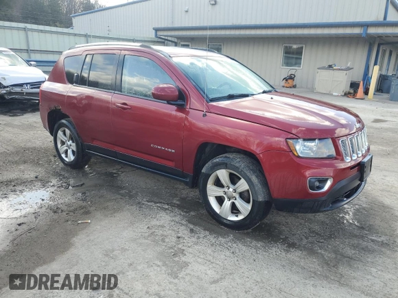 2015 Jeep Compass High Altitude Edition with VIN 1C4NJDEB0FD175824, listed as a Copart auction lot 51745415 with 171,642 mi miles and Salvage Title. Bid and sale history available at carsss.com. Image 4.