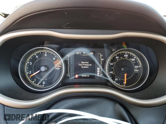 2018 Jeep Cherokee Latitude with VIN 1C4PJLCB6JD620128, listed as a Copart auction lot 49167245 with 94,352 mi miles and Salvage title. Bid and sale history available at DreamBid. Image 9.