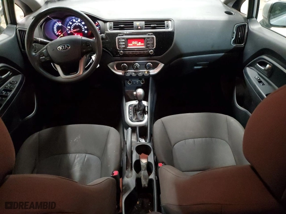 2017 Kia Rio LX with VIN KNADM4A37H6100379, listed as a Copart auction lot 44286395 with 128,858 mi miles and Clean Title. Bid and sale history available at carsss.com. Image 8.