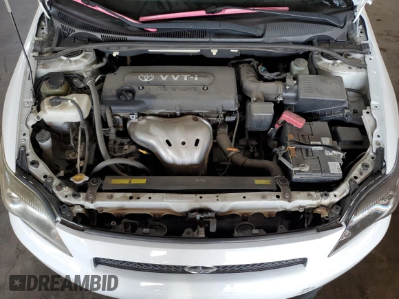2010 Scion tC with VIN JTKDE3B70A0304955, listed as a Copart auction lot 50008665 with 104,884 mi miles and Salvage Title. Bid and sale history available at carsss.com. Image 11.