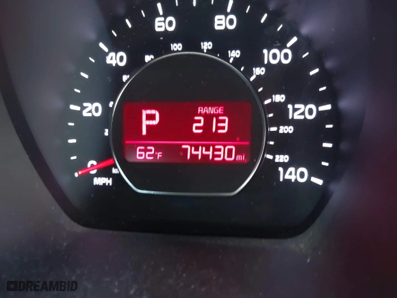 2019 Kia Soul with VIN KNDJN2A25K7024371, listed as a IAAI auction lot 41696682 with 74,430 mi miles. Bid and sale history available at carsss.com. Image 15.
