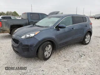 2018 Kia Sportage LX with VIN KNDPM3ACXJ7334204, listed as a Copart auction lot 50383775 with Not Provided miles and Salvage Title. Bid and sale history available at DreamBid. Image 1.
