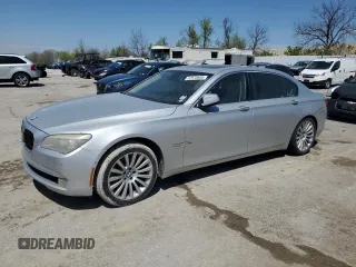 2012 BMW 7 Series 750Li xDrive with VIN WBAKC8C59CC437338, listed as a Copart auction lot 52570505 with 152,146 mi miles and Clean Title. Bid and sale history available at carsss.com. Image 1.