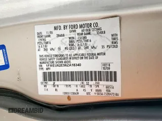 2006 Ford Explorer XLS with VIN 1FMEU62E56ZA18340, listed as a Copart auction lot 59800835 with 200,149 mi miles and Salvage title. Bid and sale history available at DreamBid. Image 13.