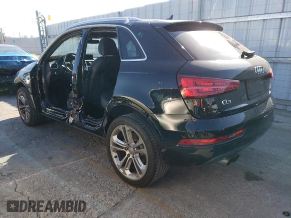 2018 Audi Q3 Premium Plus with VIN WA1JCCFSXJR017501, listed as a Copart auction lot 47624373 with 62,565 mi miles. Bid and sale history available at carsss.com. Image 2.