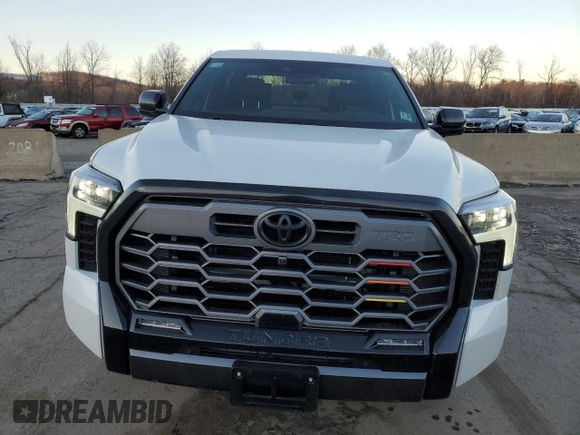 2024 Toyota Tundra 1794 Edition with VIN 5TFMA5DB4RX229874, listed as a Copart auction lot 41369945 with 6,835 mi miles and Salvage title. Bid and sale history available at DreamBid. Image 5.