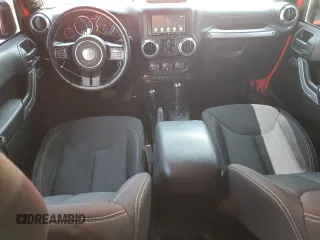 2018 Jeep Wrangler Unlimited Sahara with VIN 1C4BJWEG4JL802145, listed as a Copart auction lot 61931555 with 119,681 mi miles and Salvage title. Bid and sale history available at DreamBid. Image 8.