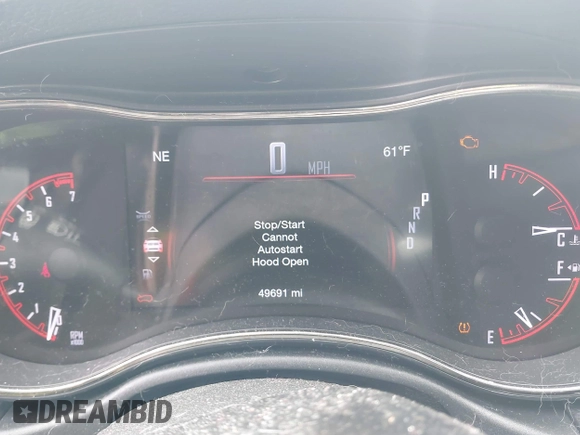 2018 Dodge Durango GT with VIN 1C4RDJDG1JC386842, listed as a IAAI auction lot 42281188 with 49,691 mi miles and . Bid and sale history available at DreamBid. Image 7.